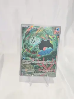 Pokemon TCG Clamperl Destined Rivals 195/182 Illustration Rare NM - Image 1