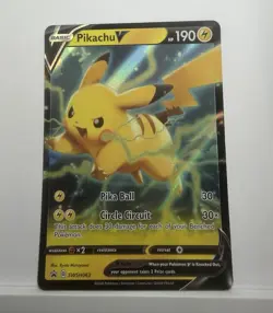 Pokemon Company Pikachu V SWSH063 Sword & Shield Promo Holo 190 HP EN - Image 1