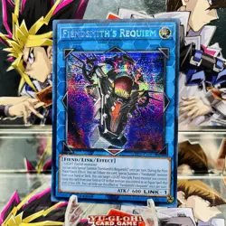 Yugioh Fiendsmith's Requiem MP25-EN089 Prismatic Secret Rare 1st Ed Near Mint - Image 1