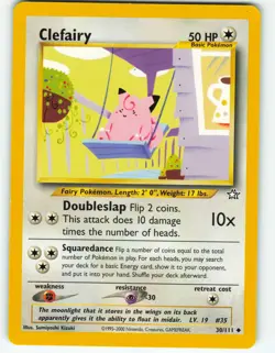 Clefairy - 30/111 Neo Genesis - Pokemon TCG - 2000 - Image 1