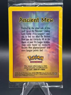 Ancient Mew Pokemon Movie 2000 Promo SEALED - Image 2