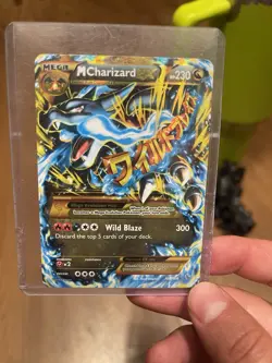 Pokemon TCG Charizard M Charizard EX 108/106 Flashfire Secret Rare Full Art Holo - Image 4