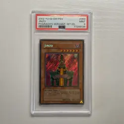 Yu-GI-Oh! - PSA 9 1st Edition PSV-000 Jinzo - North American Print - Image 1