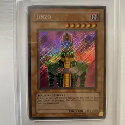 Yu-GI-Oh! - PSA 9 1st Edition PSV-000 Jinzo - North American Print - Image 3