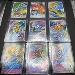 Pokemon First Partner Illustration Collection - Series 1 | Complete Set 9 of 9 - Image 1