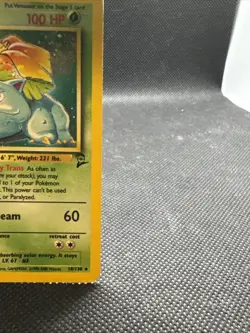Venusaur 018/130 Base Set 2 Holo MP- Pokemon TCG Vintage Wizards - Image 4