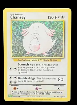Pokemon Chansey #015/034 CLV: Trading Card Game Classic (Read Description) 🔥 - Image 2