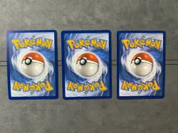 3-Card Pokemon Holo Lot: Chansey, Hawlucha, & Ethan’s Typhlosion NM Bundle - Image 2