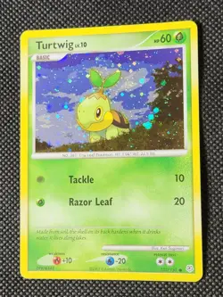 NM Turtwig Cosmos-Holo #103 Diamond and Pearl Pokemon TCG - Image 3