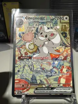The Pokemon Company Cinccino ex 119/086 2026 Full Art Holo (SIR) - Image 1