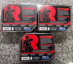 Set of 3 | Pokemon TCG: Destined Rivals Team Rocket Tins | Factory Sealed! - Image 2