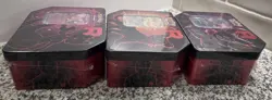 Set of 3 | Pokemon TCG: Destined Rivals Team Rocket Tins | Factory Sealed! - Image 3