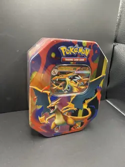Pokemon Mega Charizard Y Tin 🔥Sealed🔥 - Image 1