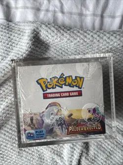 Pokemon TCG Paldea Evolved Booster Box Sealed In Case Seal Mint No Rips - Image 2