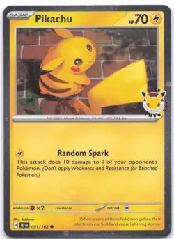 Miscellaneous Cards & Products #051/162 Pikachu (Pokemon Day 2026) - Image 1