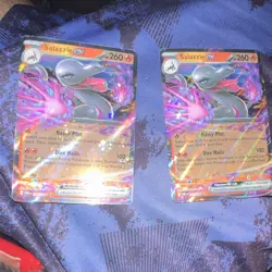 2x Salazzle ex Perfect Order Pokemon TCG - Image 1