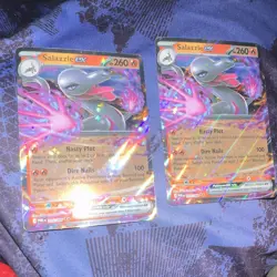 2x Salazzle ex Perfect Order Pokemon TCG - Image 2