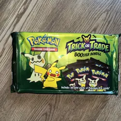 2023 Pokemon TCG Trick or Trade Booster Bundle -50 pack 820650852572 - Image 1