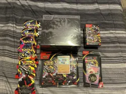 Pokemon TCG Pitch Black Sealed Lot ETB Booster Bundle Sleeved Pack New Sealed - Image 1