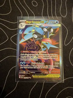 Pokemon Mega Greninja ex (100/126) Chaos Rising LP HOLO - Image 1