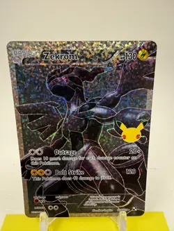Pokemon TCG Zekrom 114/114 Full Art Celebrations Classic Collection Holo Mint P5 - Image 2
