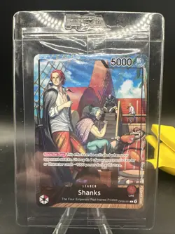 Shanks (2025 PSA Magazine Promo) OP09-001 One Piece Promotion Cards Foil-SEALED - Image 1