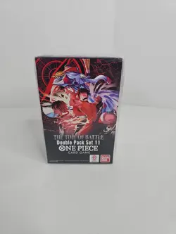 One Piece Double Pack Set Vol.11 The Time of Battle (OP16) SEALED - Image 1