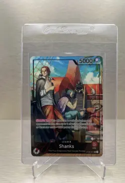 Shanks (2025 PSA Magazine Promo) OP09-001 One Piece Promotion Cards Foil (NM) - Image 1