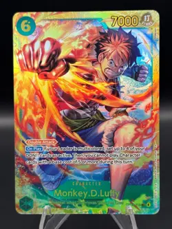 Monkey.D.Luffy - OP13-118 Carrying On His Will SEC One Piece - NM - Image 1