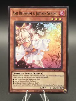 Yu-Gi-Oh! Ash Blossom & Joyous Spring - Unlimited - LCKC-EN080 - Image 1