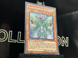 Yugioh Gladiator Beast Bestiari LCGX-EN237 Secret Rare 1st Edition Holo - Image 4