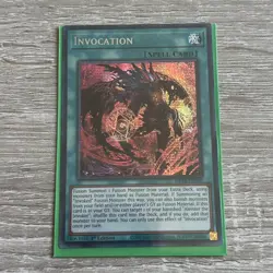 Invocation (Alternative Art) MP24-EN060 Prismatic Secret Rare 1st Edition. NM - Image 1