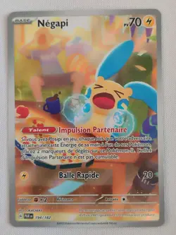 Carte Pokemon Negapi Par Fr 194/182 Card Fr 2023 Francais - Image 1