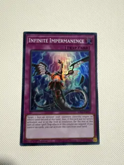 Infinite Impermanence SDCS-EN036 Super Rare Unlimited Yu-Gi-Oh! NM! - Image 1