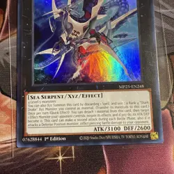 x1 Number C32: Shark Drake LeVeiss - MP25-EN248 - Ultra Rare - 1st Edition Yu-Gi - Image 3