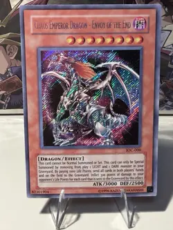 Yu-Gi-Oh! TCG Chaos Emperor Dragon Envoy of the End IOC-000 Secret Rare - Image 1