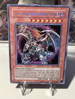 Yu-Gi-Oh! TCG Chaos Emperor Dragon Envoy of the End IOC-000 Secret Rare - Image 2