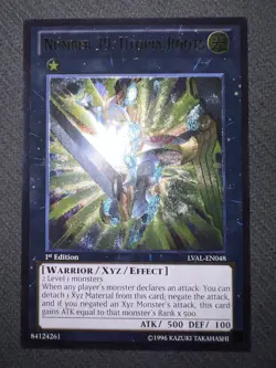 Yugioh Number 39: Utopia Roots 1st Edition Ultimate Rare LVAL-EN048 NM - Image 2