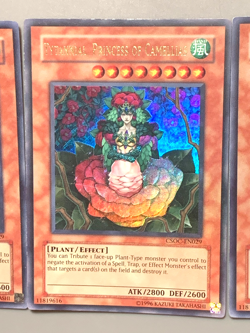 yugioh 3X Tytannial, Princess of Camellias CSOC-EN029 Ultra Rare Light Played - Image 3