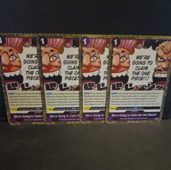 OP07-077 We're Going To Claim The One Piece!!! Playset 4x One Piece Card Game - Image 1