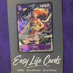 OP09-070 Nami Alt Art Premium Promo Vol.4 One Piece TCG English Card - Image 1