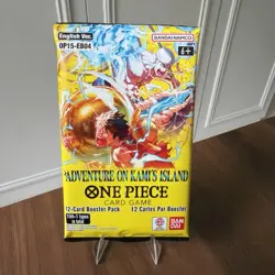 One Piece TCG OP-15 Adventure on Kami's Island Sleeves Booster Pack English - Image 1
