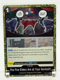 One Piece TCG The Five Elders Are At Your Service OP13-096 Carrying On His Will - Image 1