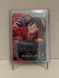 Monkey D. Luffy OP13-001 Leader Promo Ichiban Kuji One Piece Card Game EN - Image 1