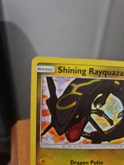 Pokemon TCG Shining Rayquaza Holo Rare Card Shining Legends 56/73 - Image 2