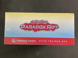 Pokemon Cards Sealed ETB Pokemon Center Exclusive Paradox Rift S&V - Image 2