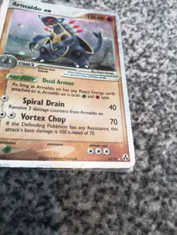 Armaldo EX 84/92 EX Legend + Medicham EX 95/106 Pokemon Card Custom Bundle - Image 5