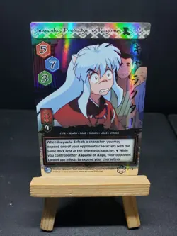 Inuyasha, Protector of Kagome 114 Rare Foil Inuyasha Score Trading Card Game TCG - Image 1