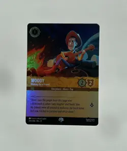 Woody - Waiting for a Friend Epic 205/204 Wilds Unknown Lorcana TCG Card - Image 2