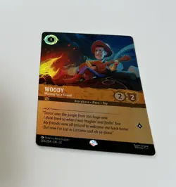 Woody - Waiting for a Friend Epic 205/204 Wilds Unknown Lorcana TCG Card - Image 3